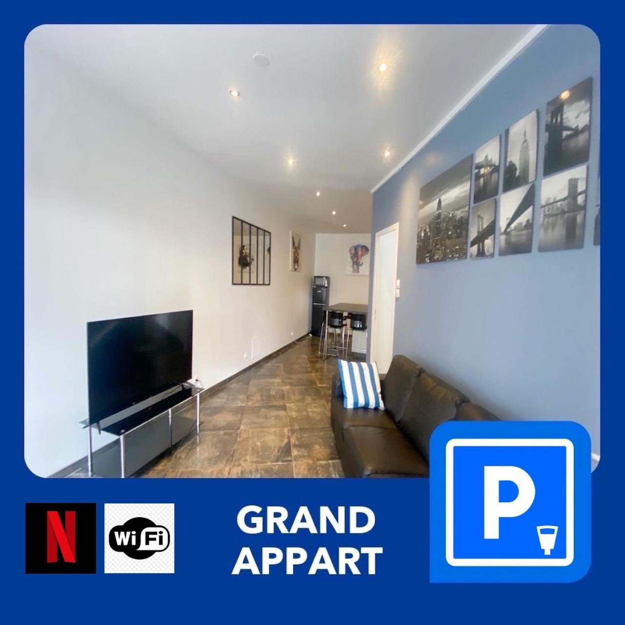 021 Chic & Cosy Grand Appart 84M2 Hypercentre Wifi Smart Tv Netflix Saint-Etienne  Exterior foto